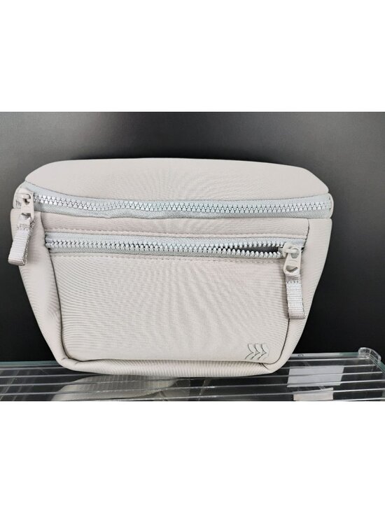 all in motion Handbags - All in Motion Small Beige Crossbody Waist Bag With Adjustable Strap